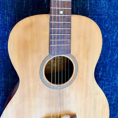 Vintage 1950s/60s Estudiantina Parlour Guitar – Made in Catania, Italy – Punchy Vintage Tone image 10
