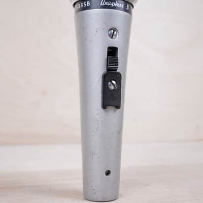 Shure Unisphere B 588SB Dynamic Microphone 1970s Silver Vintage Mic image 5