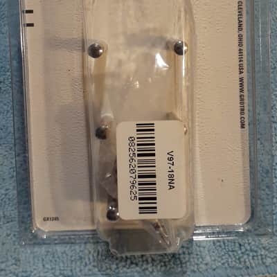 Grover V97-18NA Sta-Tite 18:1 3x3 Guitar Tuners, Nickel, Vertical image 2
