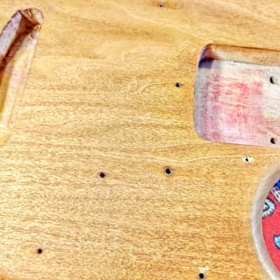 VINTAGE 1971 FENDER MUSICMASTER BASS BODY - STRIPPED image 11
