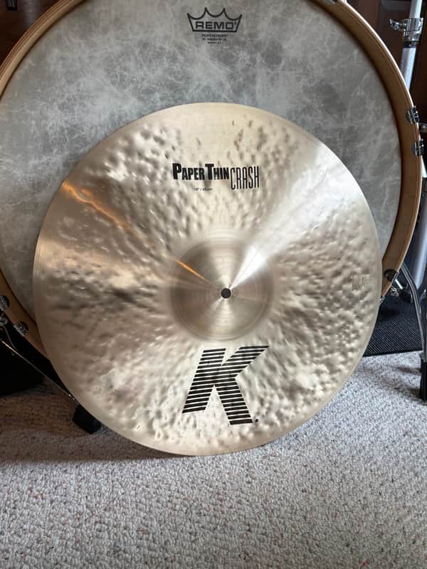 Zildjian 18" K Series Paper Thin Crash Cymbal image 1