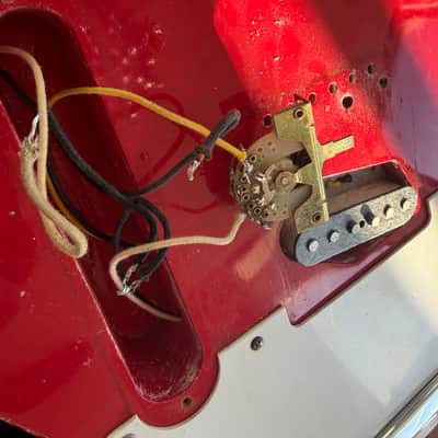 Mjt loaded Telecaster 1964 - Dakota red body image 4