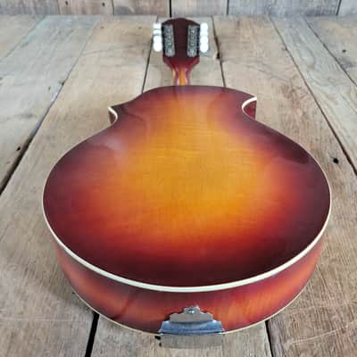 Kay 2 Point Venetian Style Mandolin 1950s with Original Case - Sunburst image 12