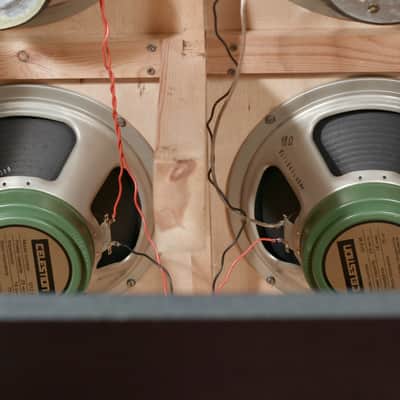 Marshall 1960A 4x12" Angled Guitar Speaker Cabinet 1964 - 1979 - with pre Rola Celestion greenbacks image 8