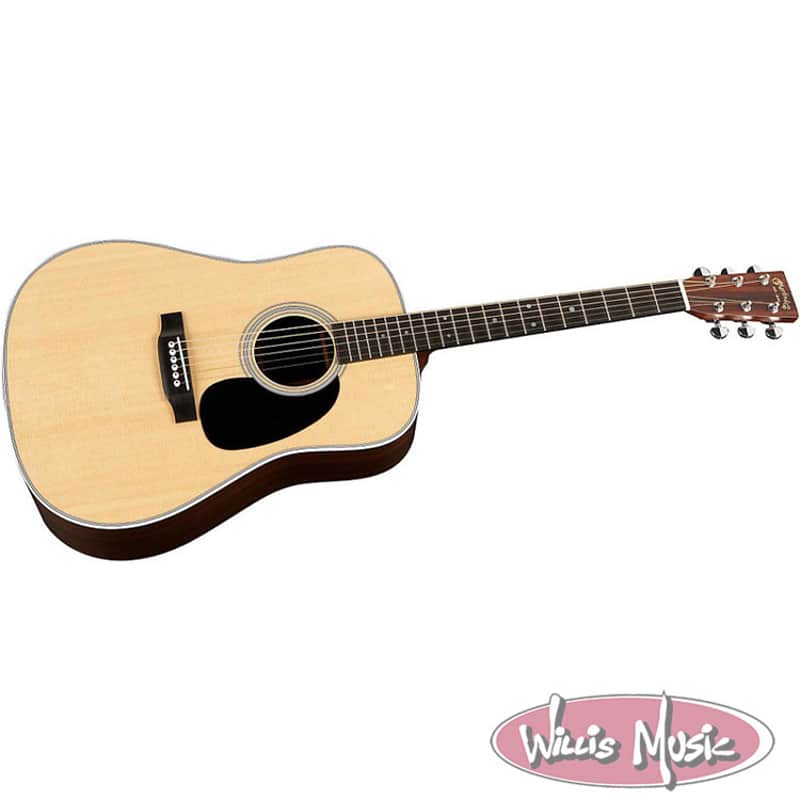 Martin Standard Series D-28 Natural with Hard Shell Case image 1