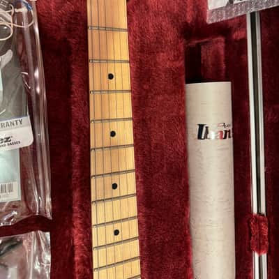 Ibanez PGM300RE-WH 20th Anniversary Paul Gilbert Signature 2009 - White image 3