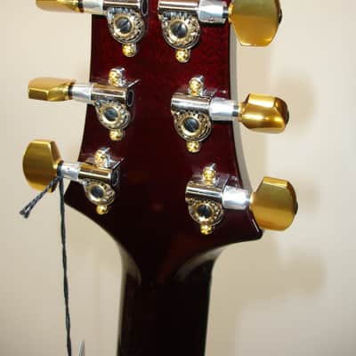 PRS Paul Reed Smith Custom 24 "Floyd" 10-Top Guitar, Rosewood Fretboard, Fire Red Burst image 11