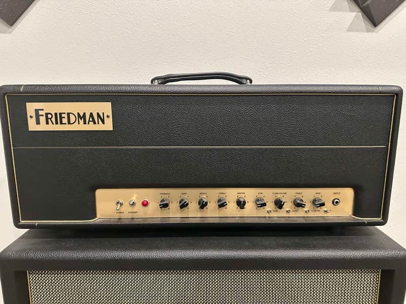 Friedman BE-100 Brown Eye 2-Channel 100-Watt Guitar Amp Head w/ Tuki Cover image 1