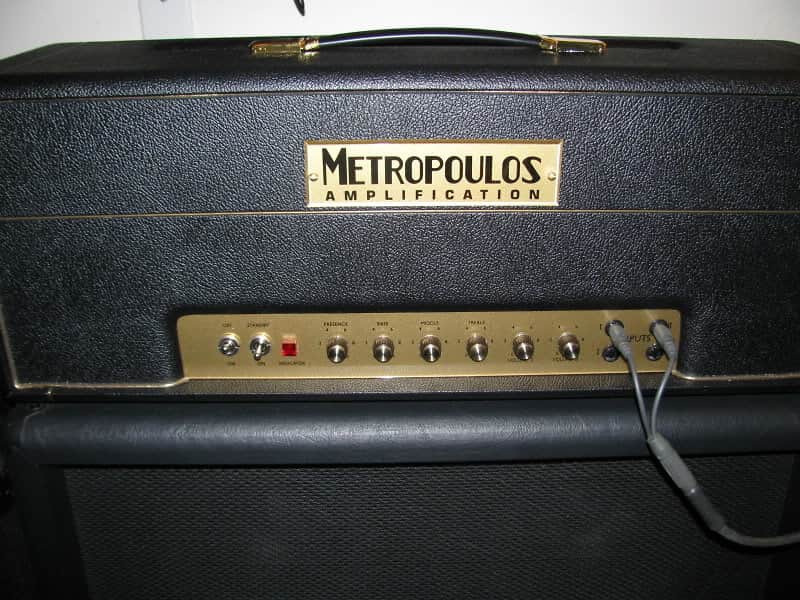 Metropoulos MetroAmp 12000 1968 era  100W Marshall Plexi Superlead Amplifier with Master Volume image 1