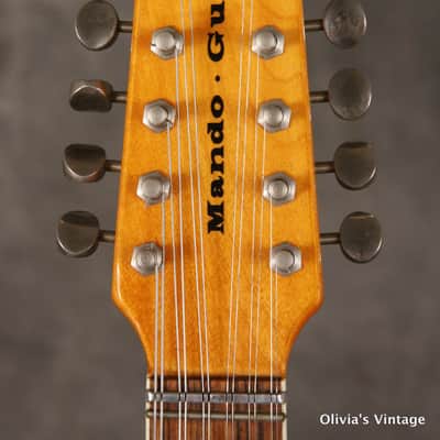Vox Mando-Guitar 100% Complete 1960s Sunburst image 2