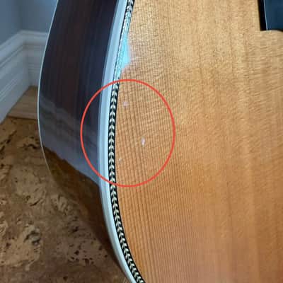 2002 Martin HD-35 guitar and case image 5