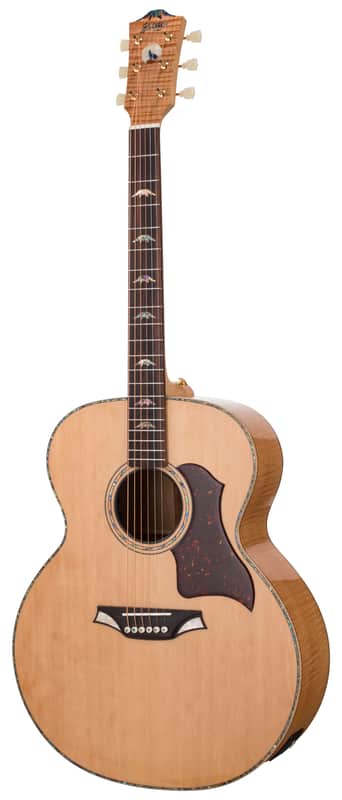 Bromo BAN 7E Jumbo Acoustic Electric w/Stand image 1