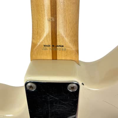 Fender Japan Mini Jazzmaster JM-CHAMP 1993-1994 - Vintage White image 6