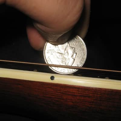 Vintage Japan Made Crown City Imports Dreadnought Acoustic Guitar From The 1970's image 10