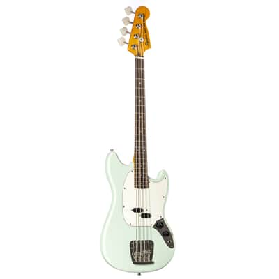 Squier Classic Vibe '60s Mustang Bass IL Surf Green - 4-String Electric Bass image 1
