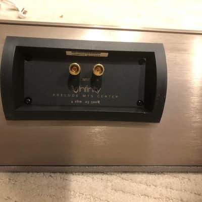 Infinity Prelude MTS tower speakers 2000-2005 - Brushed aluminum image 4