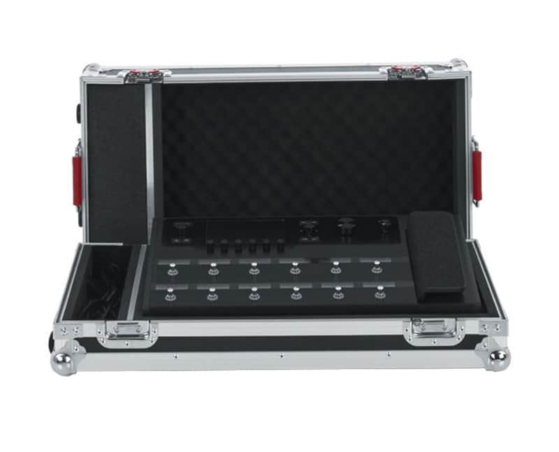 Gator GTOURHELIXFLOOR Wheeled ATA Wood Road Case for Line 6 Helix Floor image 1