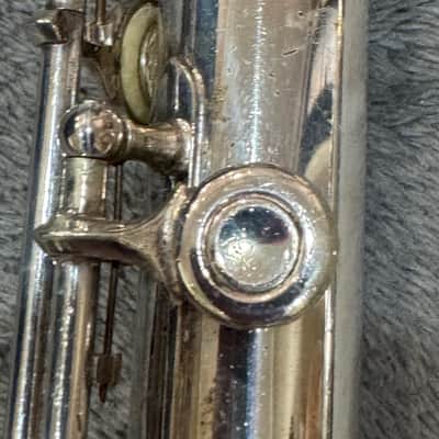 Vintage Artley Elkhart Flute Sterling Silver Headjoint 1960 - Silver image 10