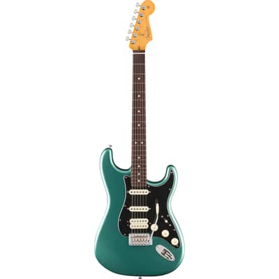 Fender American Professional Classic Stratocaster HSS - Rosewood Fingerboard, Faded Sherwood Green Metallic image 1