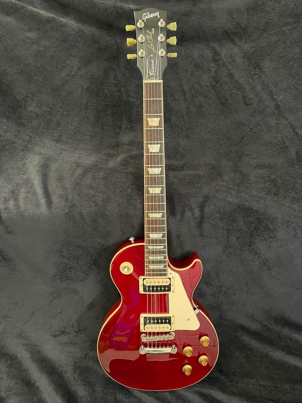 2019 Gibson Les Paul Classic Translucent Cherry (Dark) image 1