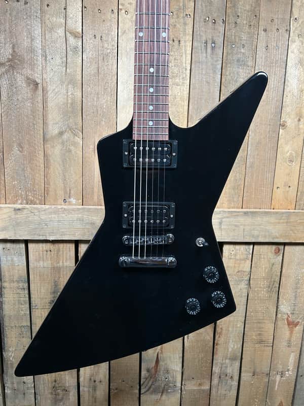 Gibson 80s Explorer Solidbody Electric Guitar - Ebony image 1