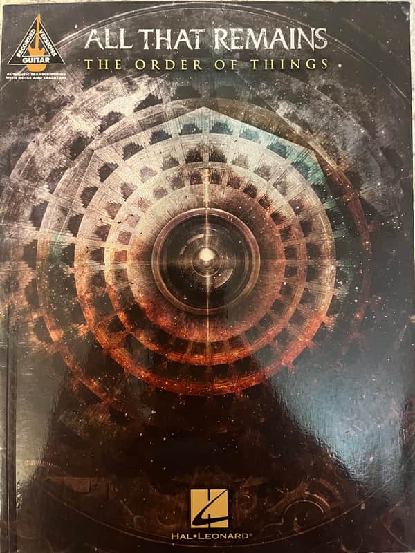 All That Remains - The Order of Things - Guitar Tab / Tablature Book image 1