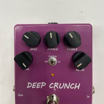 Heptode Deep Crunch Preamp Cab Simulator Overdrive Guitar Effect Pedal image 2