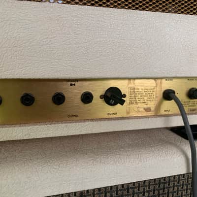 79’ Marshall Model 2203 JMP 100 “Mk II Master Volume Model” 1979 - White image 8