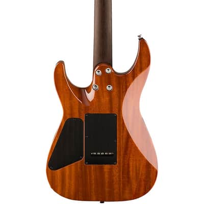 Charvel MJ DK24 HSH 2PT W Mahogany with Flame Maple Electric Guitar Regular Antique Burst image 2