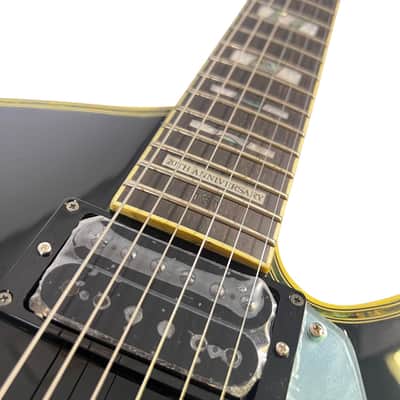 1992 Ibanez PS10R 20th Anniversary Paul Stanley Signature Iceman - Black image 12