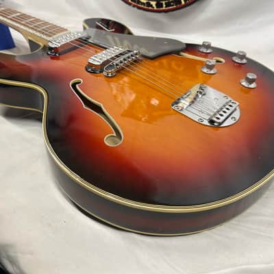 Welson 1960s DS2 Vintage Hollow Body Electric Guitar image 19