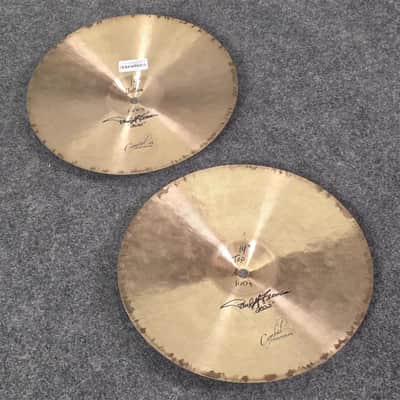 Used Cymbal Craftsman Hi Hat Cymbals 14" - Good image 4
