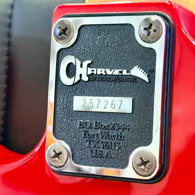 🔥RARE🔥 1987 Charvel Model 2 Red~ MIJ 80s Made In Japan~ JT6 Floyd Rose/Jackson image 18