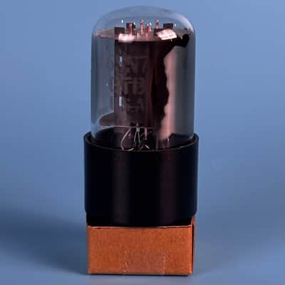 1964 General Electric 6SN7GT Vintage Gray Plated Vacuum Tube! Tests Good! T574 image 4