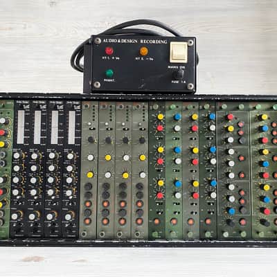 1979 Audio Design Recording Scamp Vintage Rack Loaded w/Scamp S01 S03 S04 S31 S100 Modules image 1