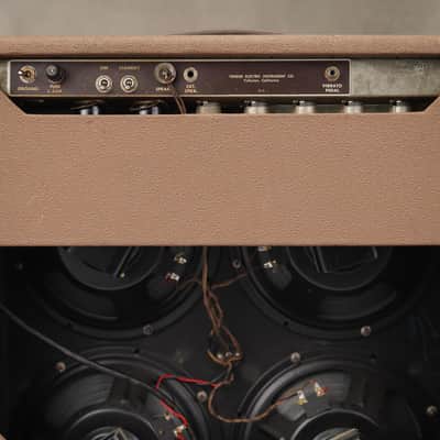 1962 Fender Concert Amp 6G12-A Brownface 4x10 Combo Amp  #59034 image 12