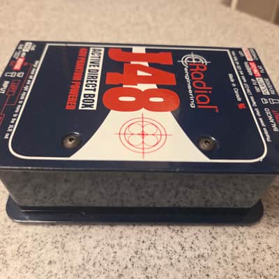 Radial J48 Active Direct Box - Blue Bild 7
