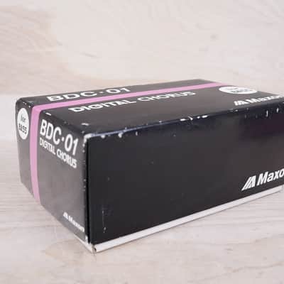 Maxon BDC-01 Bass Chorus 1980s Pink Vintage Made in Japan MIJ w/ Original Box, Paperwork, Sticker image 2