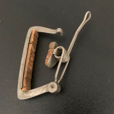 Filstrup / Elton Early 1900’s Guitar Capo - Brass image 7