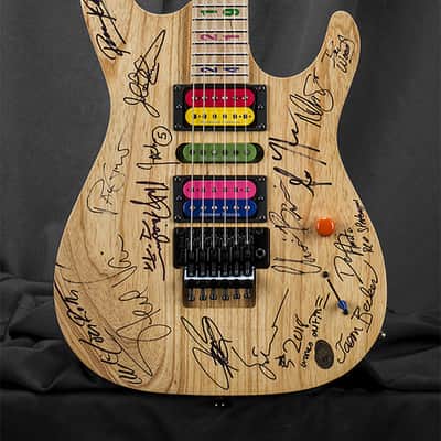 Kiesel JB24 Jason Becker Tribute - *Jason's Personal Guitar Signed by Multiple Guitarists* image 2