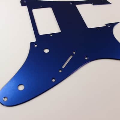 Blue Anodized Aluminum pickguard fits Ibanez (tm) RG550 Jem RG HXH HH image 8