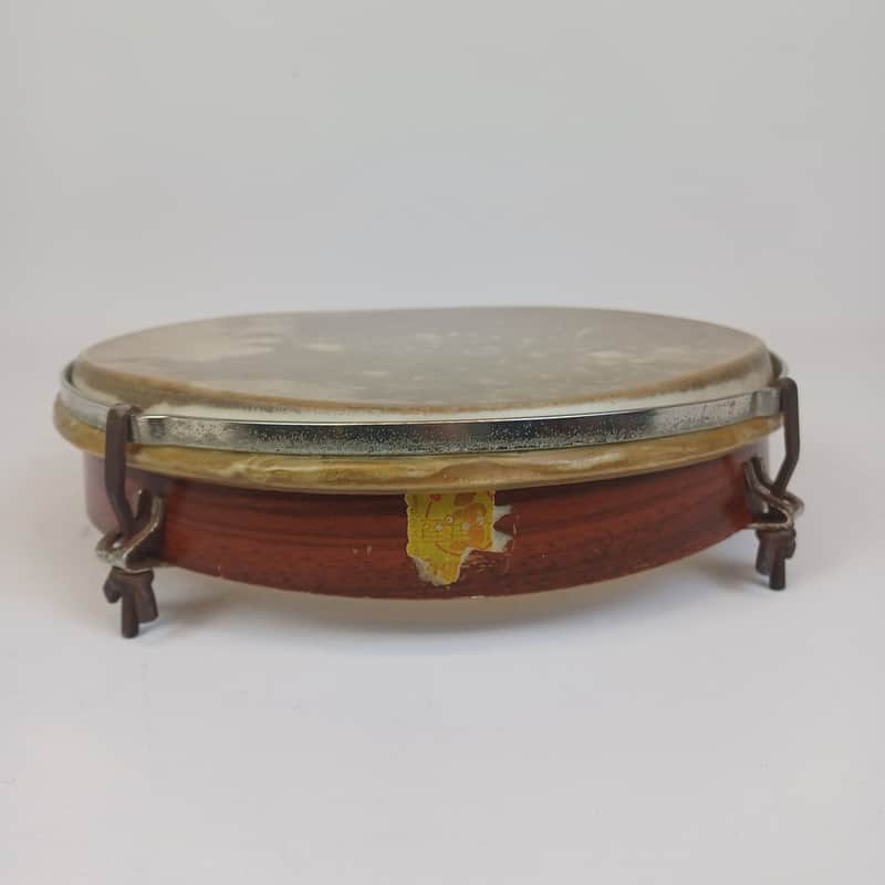 Studio 49 10"Rosewood RT250 Framedrum Hand Drum Natural Calf Skin 4x Lug Germany image 1
