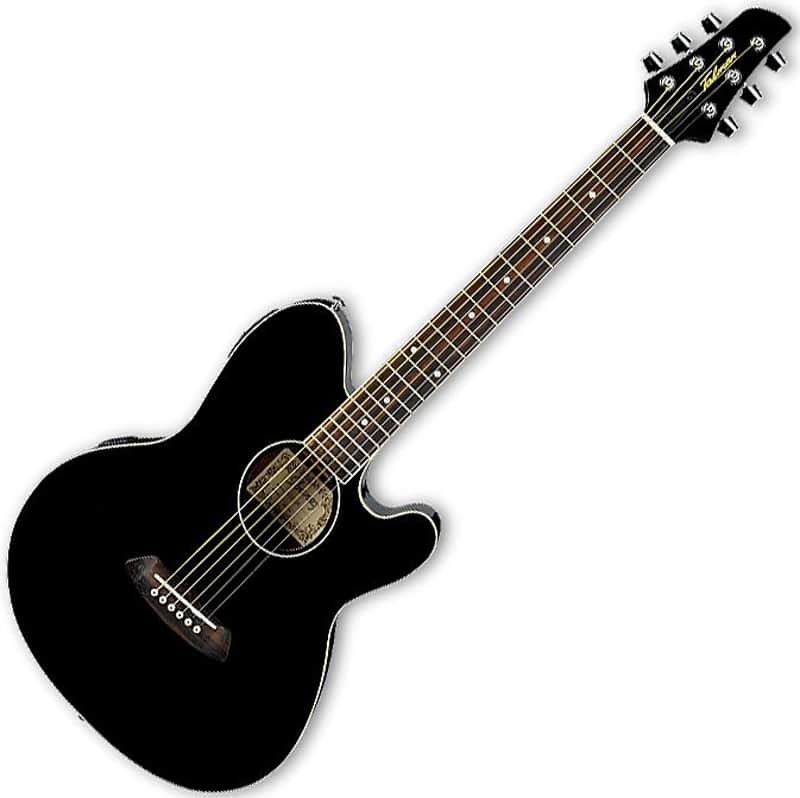 Ibanez TCY10E Black BK *B-Stock* Electric-Acoustic Guitar image 1