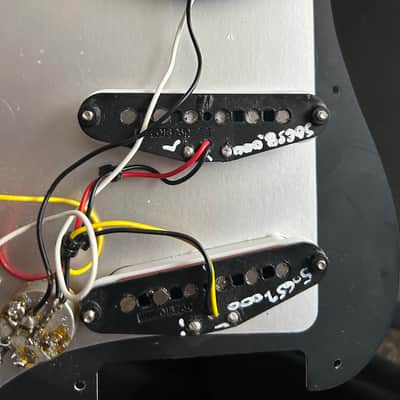 Stratocaster Pickguard Loaded with Fender Tex-Mex Pickups image 3