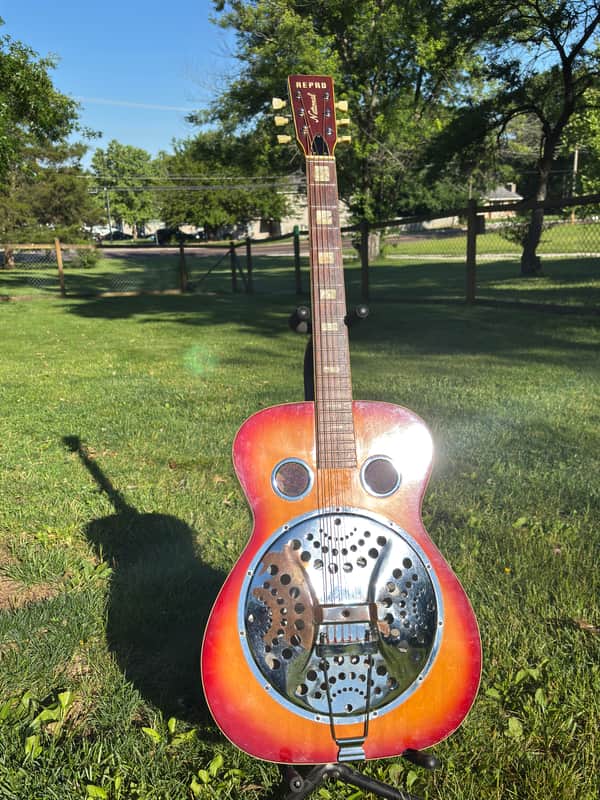 National Repro Dnb190R 1970 - Two tone sunburst image 1