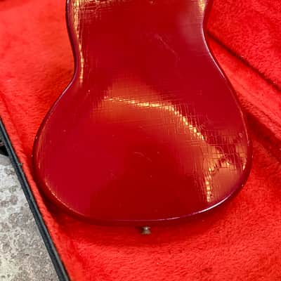 Fender MusicMaster II 1965 - Dakota Red pre CBS L serial original vintage USA image 14