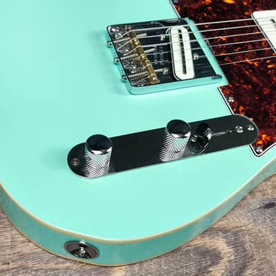 MyDream Partcaster Custom Built - Surf Green Ebony Charlie Christian Freeway image 7