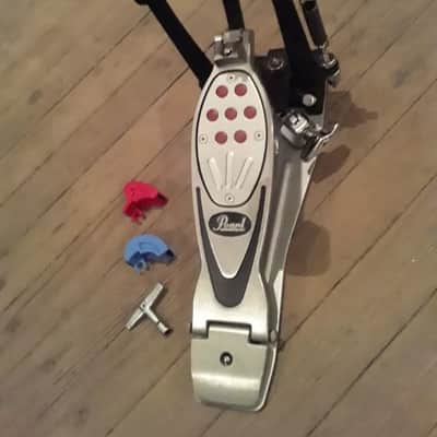 Pearl Powershifter "Eliminator" (Strap-Drive) Professional Level Bass Drum Pedal #1 with Extra Cams & Drum Key - Very Clean and Super Smooth image 2