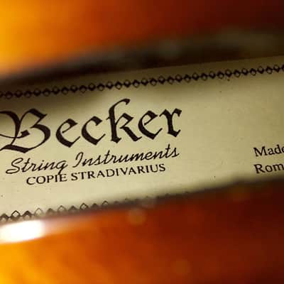 Becker Model 100 size 1/4 violin. Romania, Very Good Condition image 6