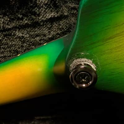 Solar Guitars V2.6LB 2023 - Lime Burst Matte image 15